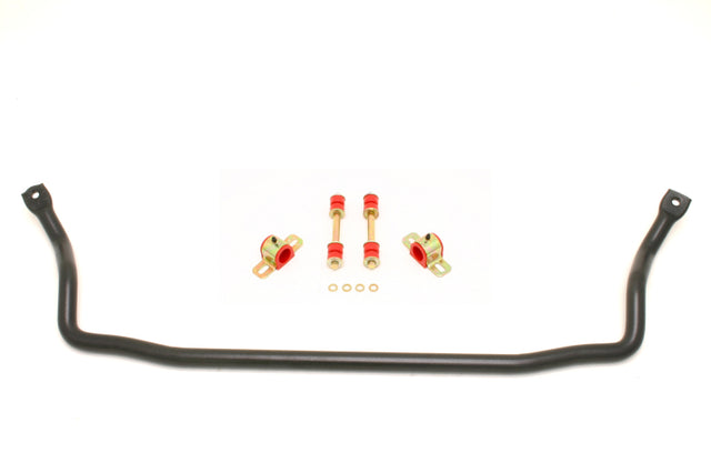 BMR 70-81 2nd Gen F-Body Front Solid 1.25in Sway Bar Kit w/ Bushings - Black Hammertone BMR Suspension