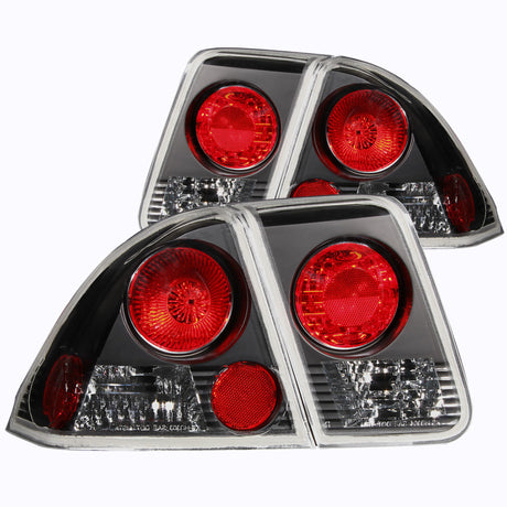 Feux arrière ANZO Honda Civic 2001-2004 Noir