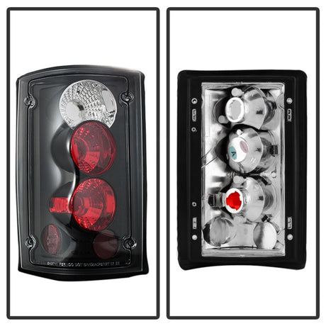 Feux arrière Spyder Ford Excursion 00-06/Econoline 150/250/350/450/550 95-06 Euro Blk ALT-YD-FEC00-BK