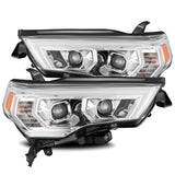 Phares de projecteur AlphaRex 14-20 Toyota 4Runner PRO-Series Style planche Chrm avec signal séquentiel