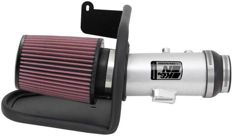 Système d'admission d'air K&amp;N 13-14 Honda Accord 3.5L V6 69 Series Typhoon - Kit d'admission d'air froid argenté
