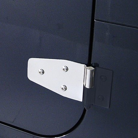Ensemble de charnières de porte en acier inoxydable pour Jeep Wrangler 87-06 Rugged Ridge