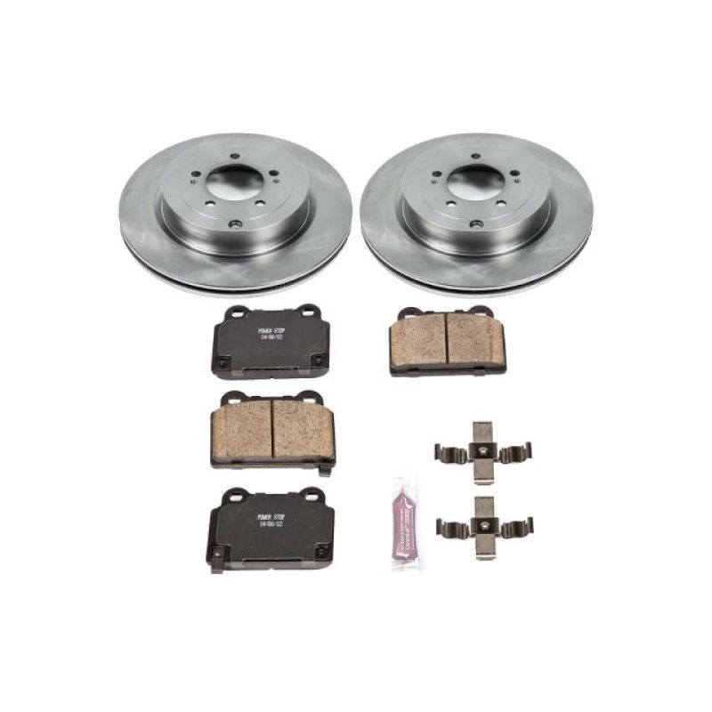 Power Stop 08-15 Mitsubishi Lancer Rear Autospecialty Brake Kit