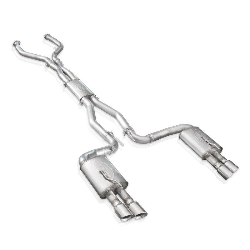Silencieux à chambre turbo X-Pipe 3 pouces avec système Catback 2008-09 Pontiac G8 GT en acier inoxydable, embouts de 3,5 pouces