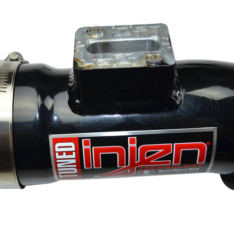 Injen 10-12 Nissan R35 GTR V6 3,8 L Twin Turbo Noir Admission à rampe courte