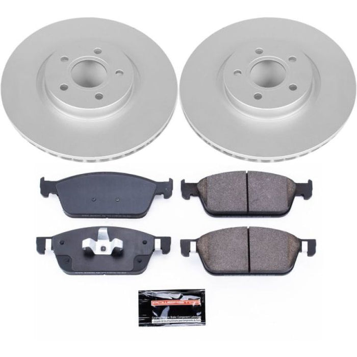 Kit de freins Power Stop 17-18 avec revêtement sport avant Z23 Evolution pour Ford Escape