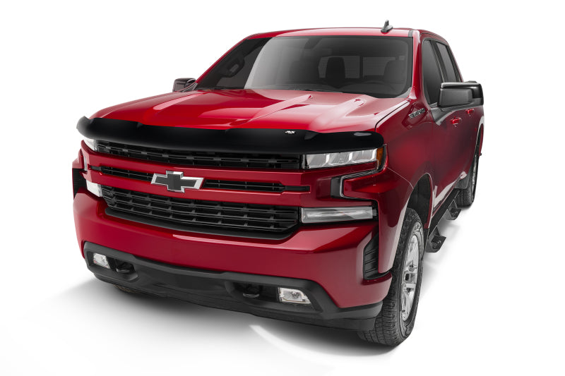 Protection de capot à profil haut AVS 22-23 pour Chevrolet Silverado 1500 (sauf ZR2/LT TB) Bugflector II - Fumée