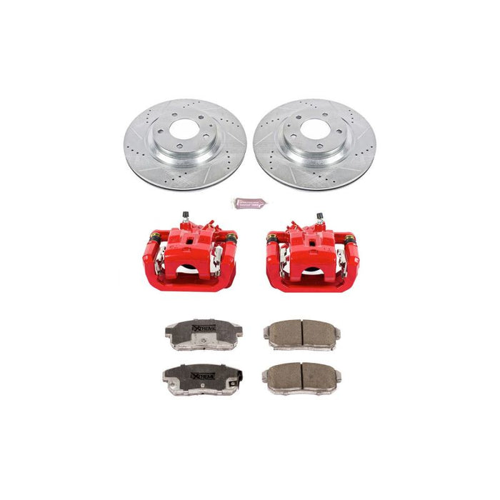 Kit de freins arrière Power Stop 04-11 Mazda RX-8 Z26 Street Warrior avec étriers