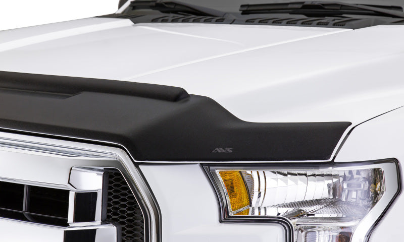 AVS 2019 Ford Ranger Aeroskin II Textured Low Profile Hood Shield - Black