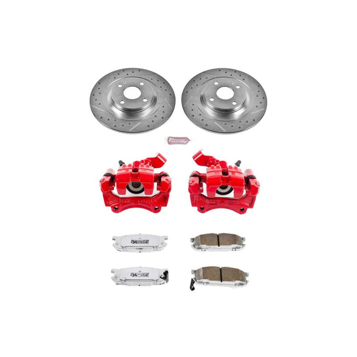 Kit de freins arrière Power Stop 01-05 Mazda Miata Z26 Street Warrior avec étriers