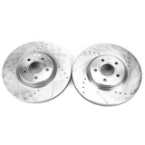 Disques de frein avant Power Stop 13-19 Ford Escape Evolution percés et fendus - Paire