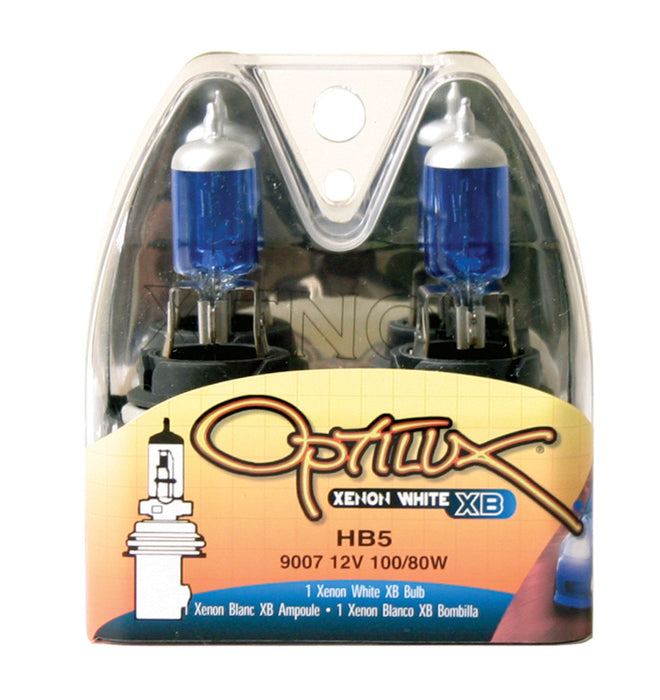 Ampoules halogènes blanches Hella Optilux XB HB5 9007 12V 100/80W (lot de 2)