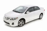 Déflecteurs de vitres avant et arrière AVS 09-13 Toyota Corolla Ventvisor 4 pièces - Fumé