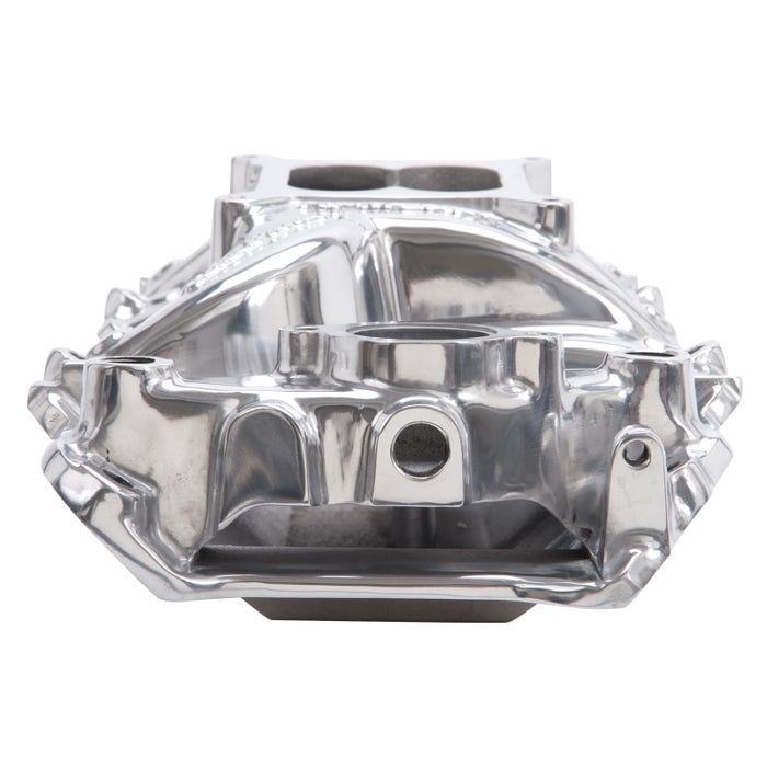 Collecteur d'air à entrefer poli Edelbrock B/B Chev Rect Port RPM