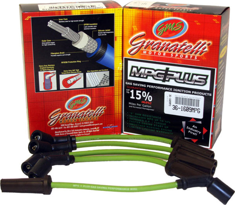 Granatelli 93-97 Mazda 626 6Cyl 2.5L MPG Plus Ignition Wires