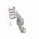 Convecteur MagnaFlow DF 05-08 Mazda Tribute 2,3 L