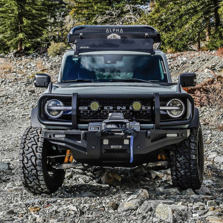 Westin 21-23 Ford Bronco (sauf Bronco Sport) avec pare-chocs avant XTS - Noir texturé