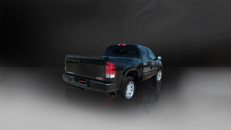 Corsa 2009-2009 Chevrolet Silverado Crew Cab/Short Bed 1500 4.8L V8 Black Sport Cat-Back Exhaust