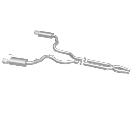 Catback MagnaFlow, SS, 3 po, Street, double embouts polis de 4,5 po, Ford Mustang GT V8 5,0 L 2015