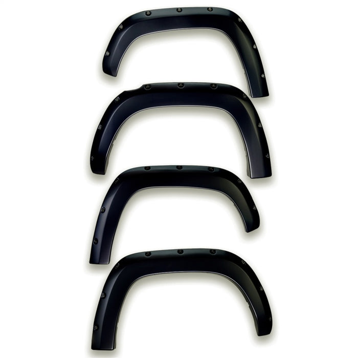 EGR 16+ Toyota Tacoma w/Mudflap Bolt-On Look Color Match Fender Flares - Set - Black