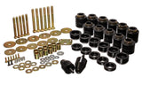 Kit de rehaussement de carrosserie noir Energy Suspension 1 po