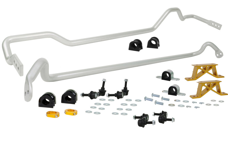 Kit de barres stabilisatrices avant et arrière Whiteline 04-05 Subaru Impreza STI 24 mm avec supports