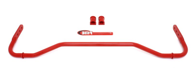 Kit de barre stabilisatrice arrière creuse réglable de 22 mm BMR 08-09 Pontiac G8 avec bagues - Rouge