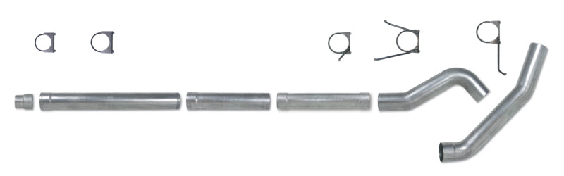 Diamond Eye KIT 5in CB MFLR RPLCMENT PIPE SGL AL: 2004.5-2007.5 DODGE CUMMINS 600