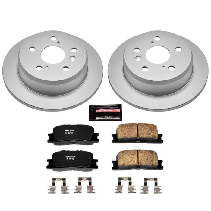 Kit de freins arrière Power Stop 02-03 Lexus ES300 Z17 Evolution Geomet avec revêtement