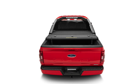 Porte-bagages en acier calibre 14 BackRack 2019-2022 Chevrolet Silverado 1500 avec kit de quincaillerie - Noir