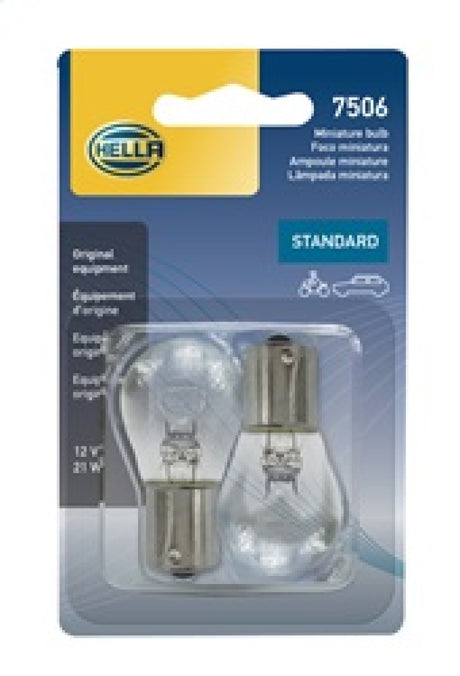 Ampoule Hella 7506 12V 21W Ba15S S8 (2)