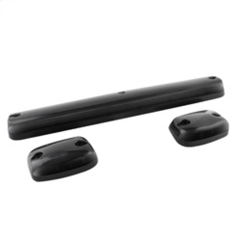 Feux de toit de cabine à LED ambrés Xtune Chevy Silverado 07-13 Fumés ACC-LED-CS07-CR-SM