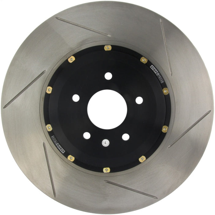 Rotor aérodynamique fendu en zinc avant gauche de remplacement pour Chevrolet Corvette 2014 de StopTech