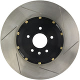 StopTech 2015 BMW M3 AeroRotor Slotted 2-Piece Front Right Side Brake Rotor