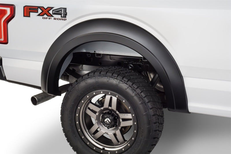 Élargisseurs de garde-boue Bushwacker 15-17 Ford F-150 Styleside Extend-A-Fender Style Flares 4 pièces 67,1/78,9/97,6 po - Noir