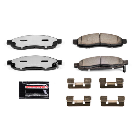 Plaquettes de frein avant Power Stop 05-06 pour camion et remorquage Infiniti QX56 Z36 avec matériel