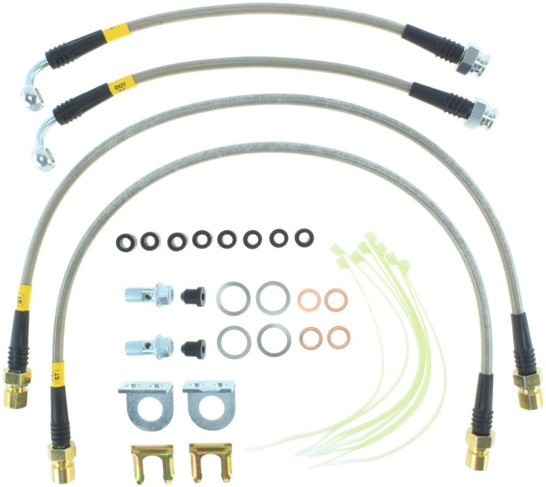 Conduites de frein arrière en acier inoxydable StopTech 12-14 Ford Raptor