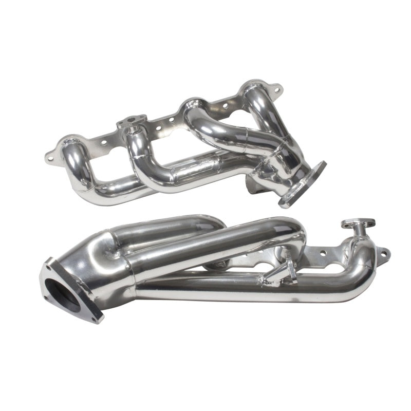 Collecteurs d'échappement BBK 99-04 GM Truck SUV 4.8 5.3 Shorty Tuned Length - 1-3/4 Silver Ceramic