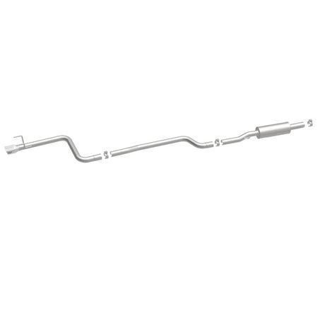 Échappement MagnaFlow CatBack 16-19 Chevy Cruze 1.4L Street Series à sortie unique en acier inoxydable poli