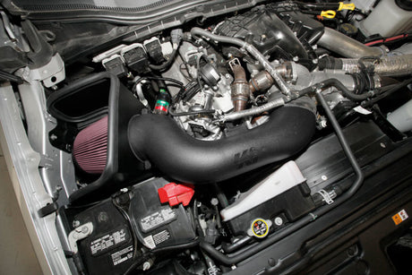 Système d'admission d'air hautes performances K&amp;N 17-19 Ford F Super Duty V8 6,7 L DSL