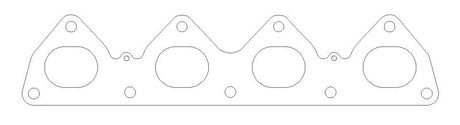 Cometic Honda All H22S 92-01 .030 inch MLS Exhaust Manifold Gasket 1.770 inch X 1.380 inch Port