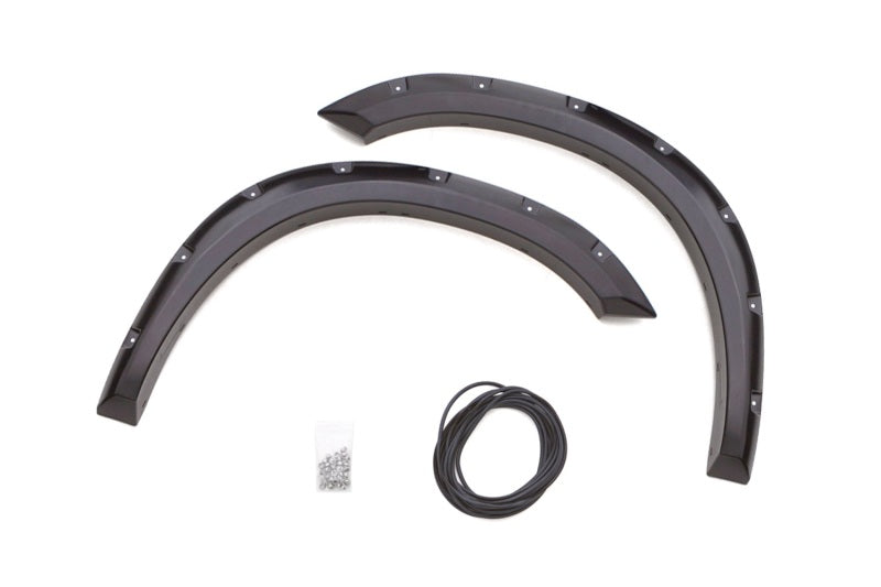 Lund 10-17 Dodge Ram 2500 RX-Rivet Style Textured Elite Series Fender Flares - Black (2 Pc.)