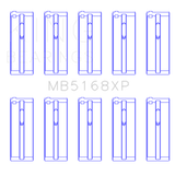 King Engine Bearings Honda H22 50mm Journal Crankshaft Main Bearing Set (Size .25)