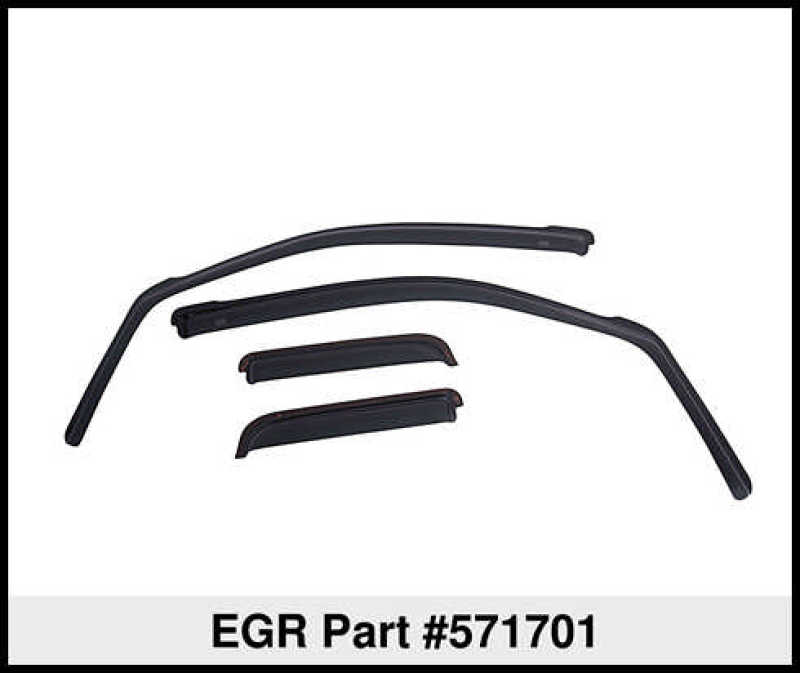 Pare-soleils pour fenêtre EGR 07+ Chev Suburban/GMC Yukon XL - Ensemble de 4 (571701)