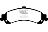 EBC 02 Cadillac Escalade 5.3 (étrier arrière PBR) Plaquettes de frein arrière Greenstuff
