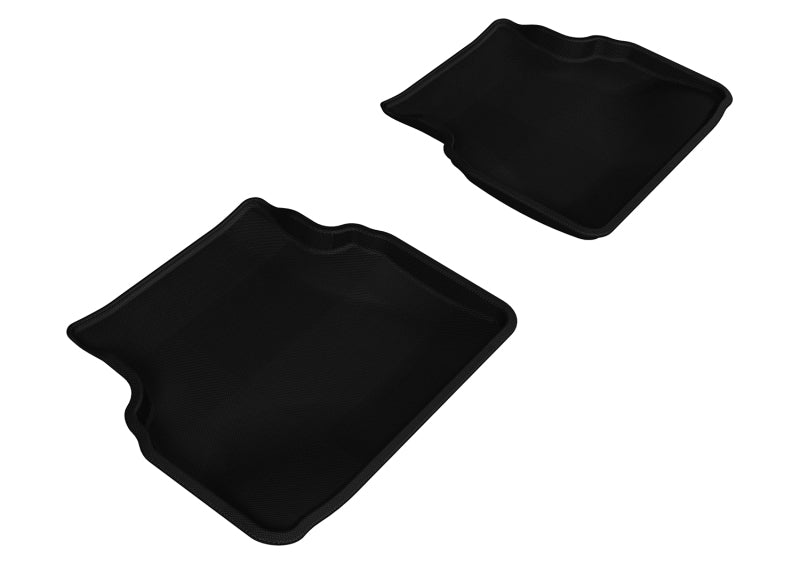 Tapis de sol 3D MAXpider pour Subaru Impreza Kagu 2002-2007, 2e rangée - Noir