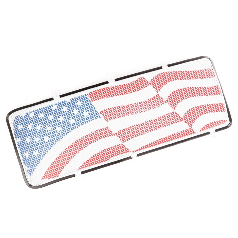 Grille de calandre Rugged Ridge avec drapeau américain 07-18 Jeep Wrangler