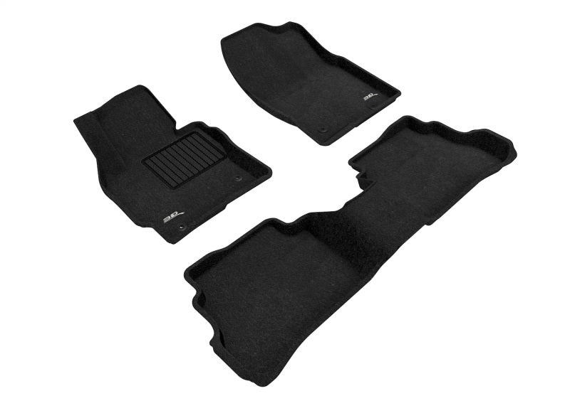 Ensemble de tapis de sol 3D Maxpider 13-16 Mazda Cx-5 Elegant Black 1st 2nd Row (Noir)