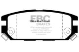 Plaquettes de frein arrière EBC Greenstuff pour Dodge Stealth 3.0 4WD 91-93