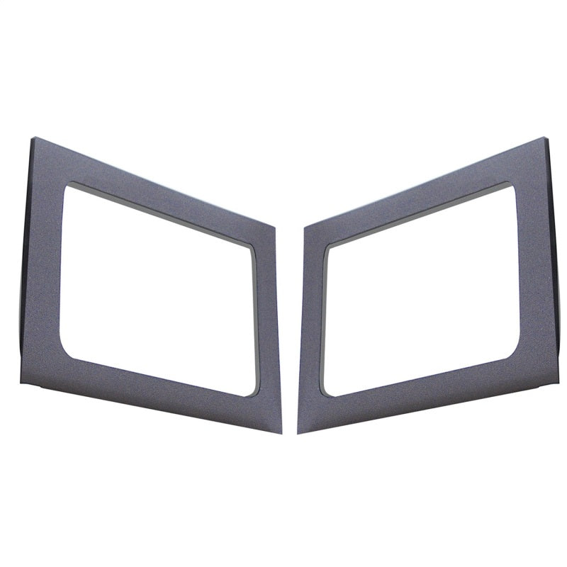 DEI 11-18 Jeep Wrangler JK 4 portes Boom Mat Garniture de lunette arrière - 2 pièces - Gris